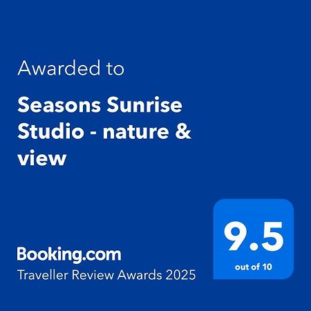 Seasons Sunrise Studio - Nature & View Braşov Exteriör bild